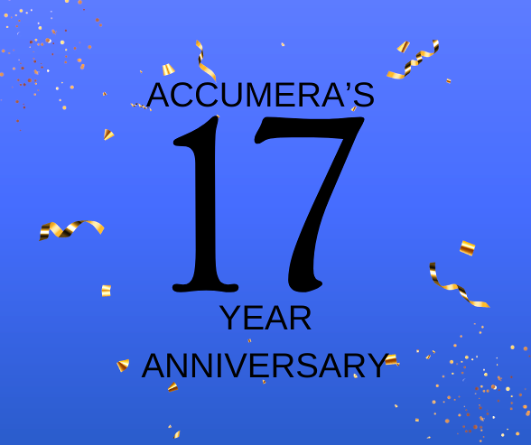 AccumeraLLC's tweet photo. Today marks Accumera's 17th year helping clients thrive and navigate the complexities of the corporate world--through formations, foreign qualifications, licensing, business compliance &amp; maintenance.

Thank you to our amazing clients, partners, &amp; team! https://t.co/ceda4lrD0P