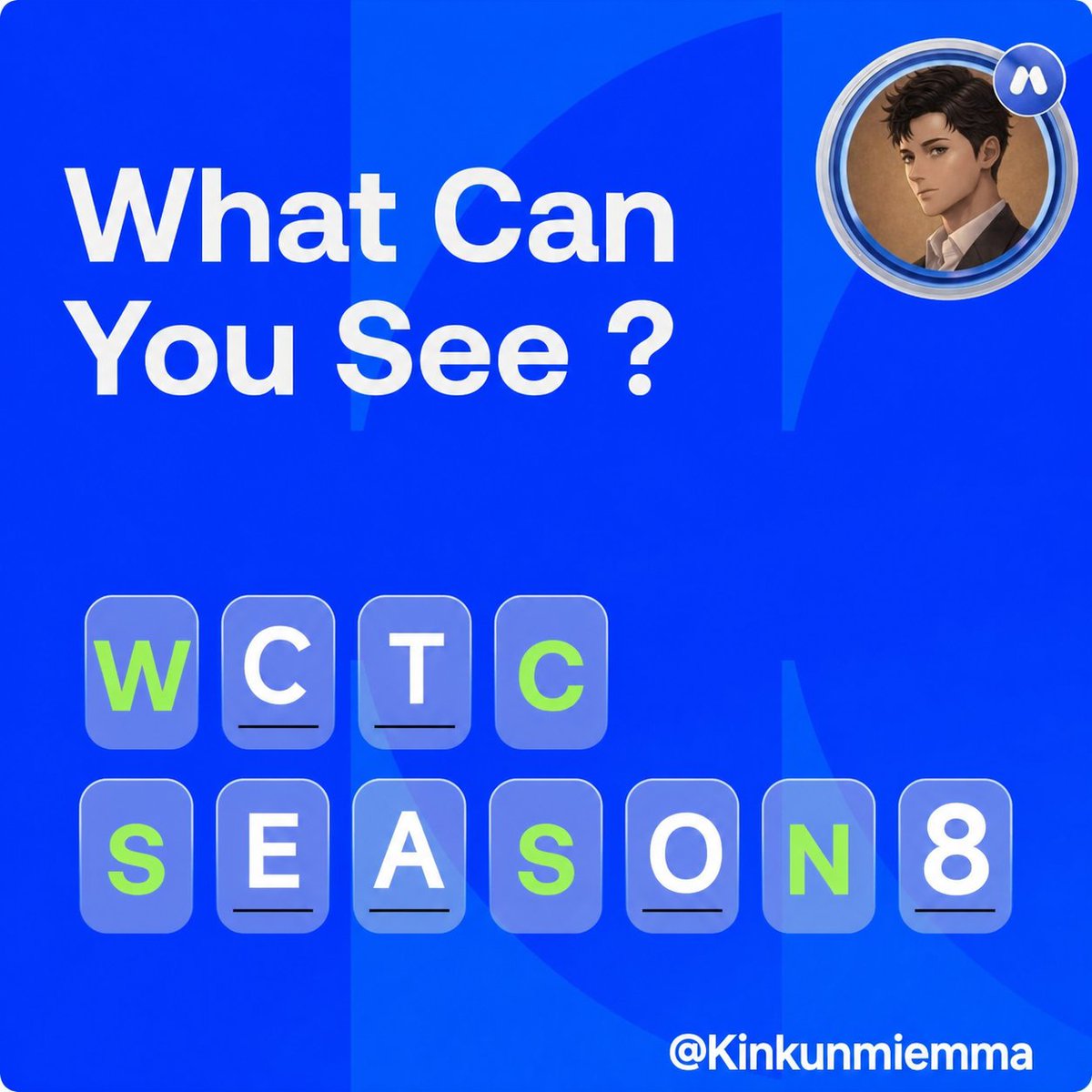 Kinkunmiemma's tweet image. WCTC SEASON 8 ✅

UID: 15309403

#Gate #GateAfricaPuzzle #Crypto #Web3