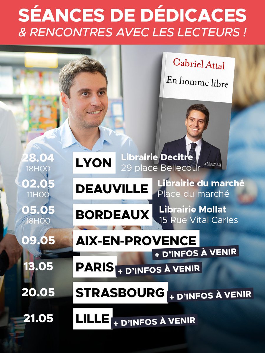 Gabriel Attal tweet media