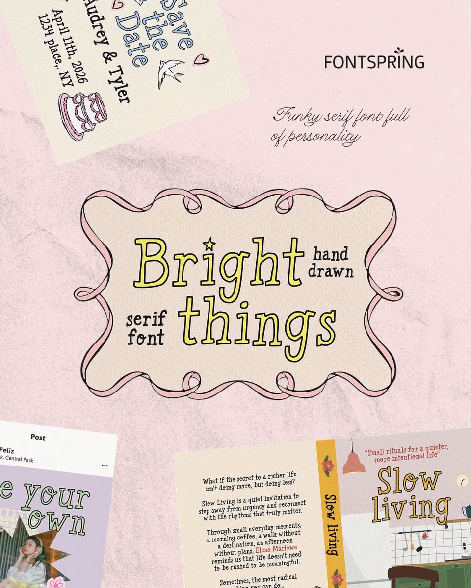 Fontspring tweet media