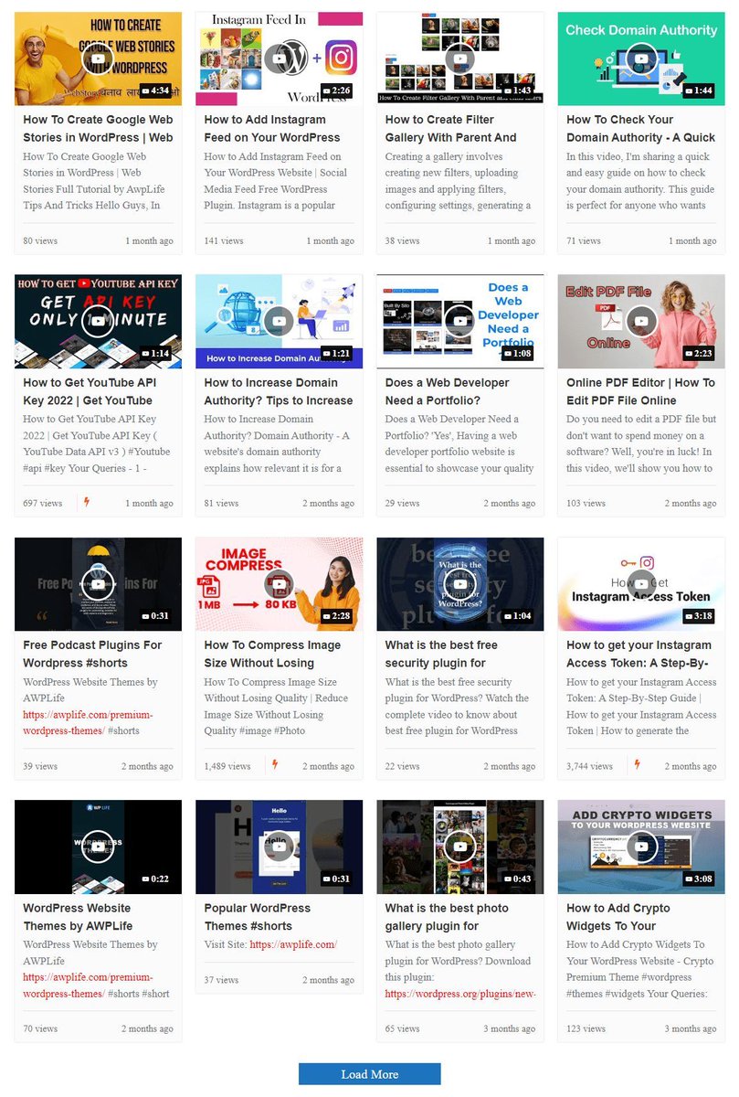 srkkhn007's tweet photo. Turn your website into a multimedia powerhouse. Video Gallery Premium makes it easy to embed and showcase stunning, responsive video playlists.
π Showcase your videos: https://t.co/CTc5wntpRi
Use coupon code "BIGSAVE"
#WordPress #VideoMarketing #ContentCreation #WPPlugin https://t.co/0QPXGogTVQ