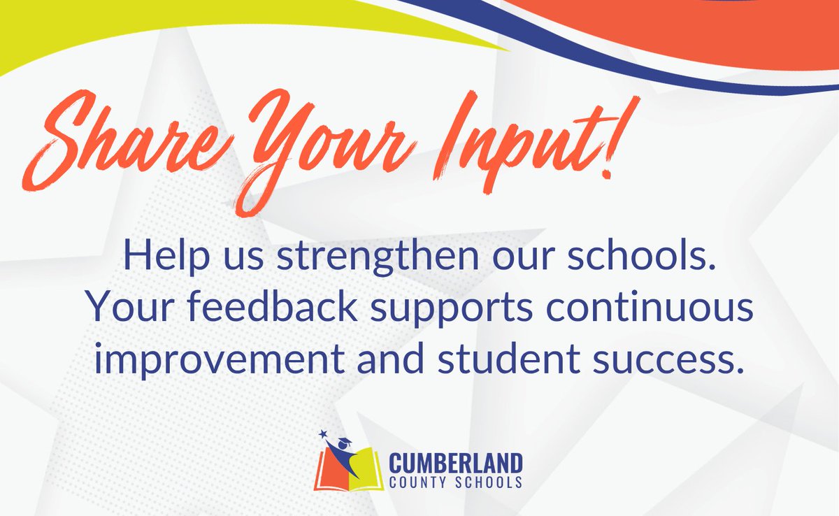CumberlandCoSch's tweet image. ⏳ Don’t forget!
There’s still time to share your feedback through the Cognia Stakeholder Survey. Your voice helps identify strengths and opportunities to improve our schools.

Share your feedback before Thursday, April 30 at: bit.ly/2026CogniaSurv… #YourVoiceMatters