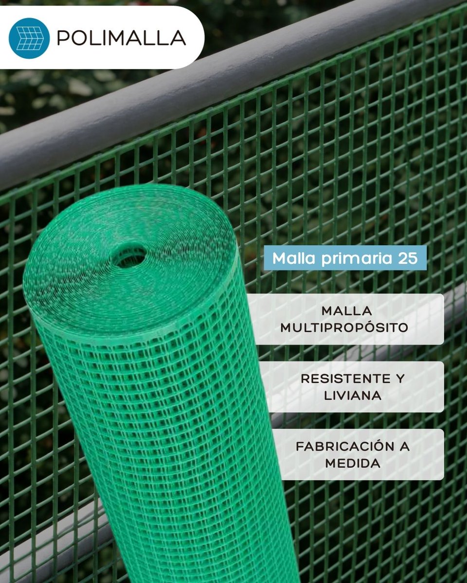PoligrupEc's tweet photo. Nuestra malla primaria 25 es ideal para cerramientos temporales 🏗️.
Resistente, reutilizable y fabricada según tus necesidades.
Solicita información con tu asesor de confianza.

#Construcción #Cerramientos #Malla #Obra https://t.co/JCjOXCYHFU