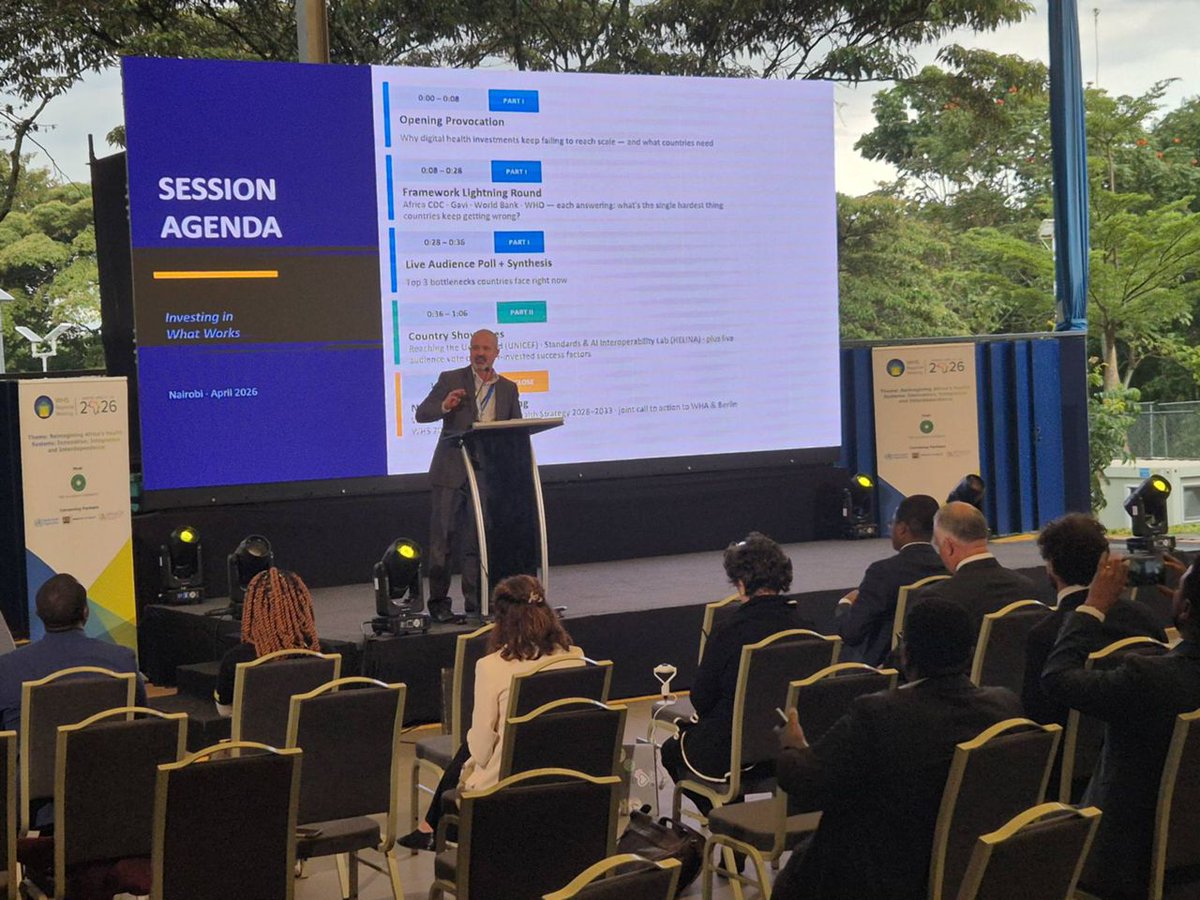 unicefcameroon's tweet image. At #WHS2026 in #Nairobi, Noella, a young #UReporter from Cameroon, showed how youth‑led digital health works best when online engagement meets community action.
“Digital health is about people.”
#YouthEngagement #DigitalHealth #ForEveryChild