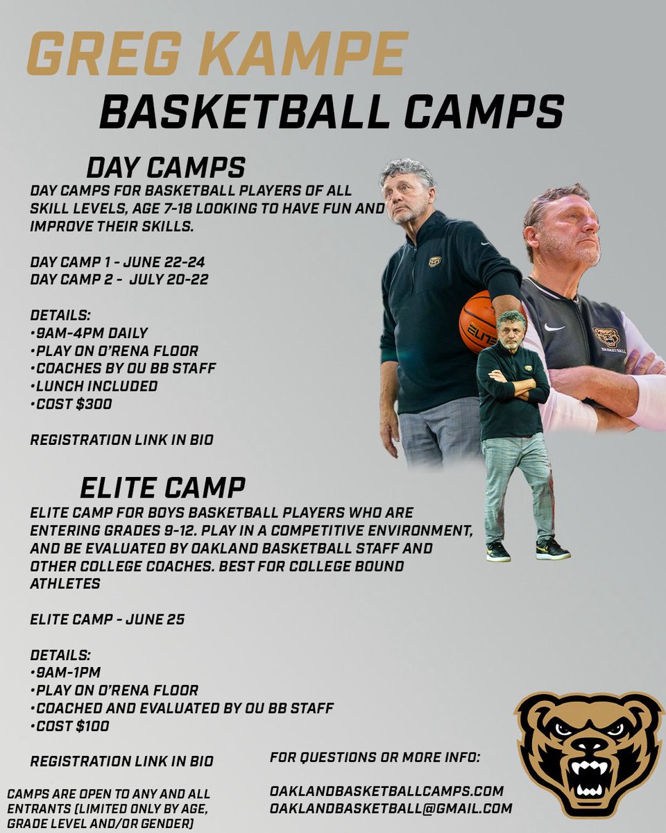 Kampecamps's tweet photo. Camp registration is open! Hope to see you on the blacktop this summer for our Day Camps and Elite camp! https://t.co/PK7Cpdx5uu https://t.co/cVtDwPEOMN