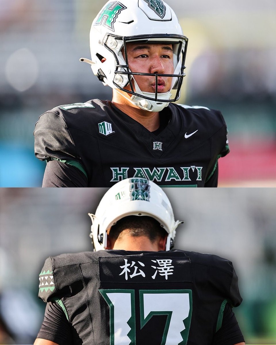 Inspirational: The Raiders have signed Japanese kicker Kansei Matsuzawa nicknamed the Tokyo Toe.

Kansei spent 3 years working at a Morton's Steakhouse in Tokyo while teaching himself to kick a football by watching YouTube videos.

Hawaii live-streamed games in Japan so Japanese