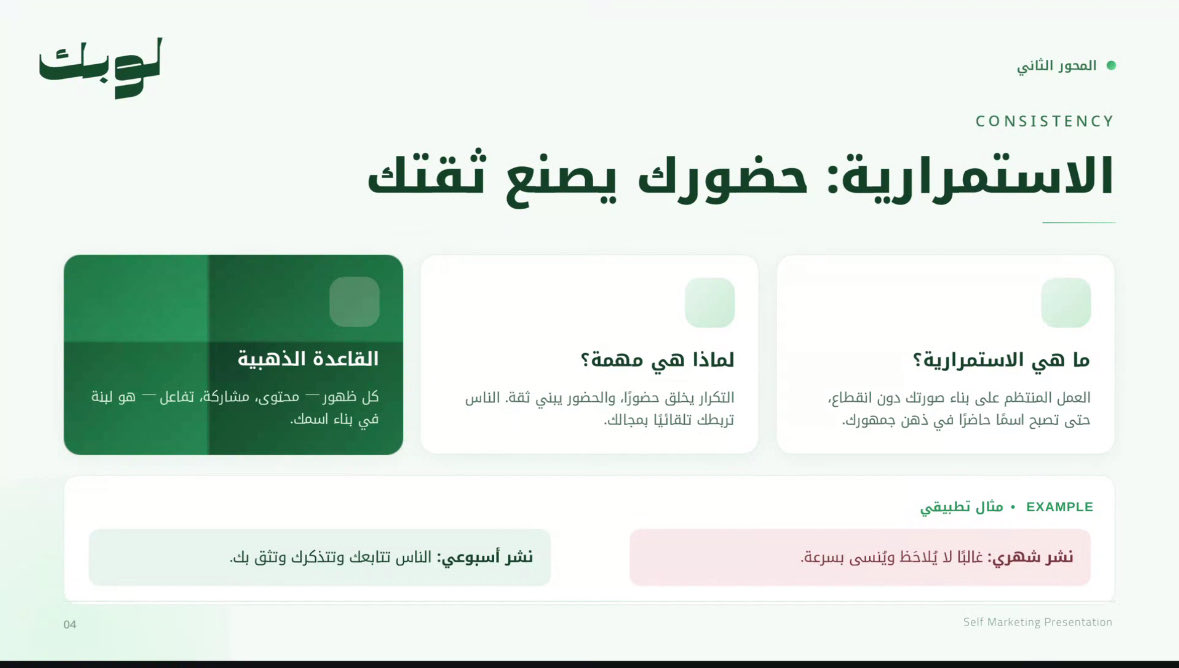 lobk27's tweet photo. بدأت الآن #ورشة_العمل بعنوان Self Marketing

بتقديم الأستاذة الجوري الصيعري، حيث نسلط الضوء على مهارات التسويق الذاتي وبناء الهوية المهنية بشكل احترافي 

#منظومة_لوبك https://t.co/OnaNJDt2y7