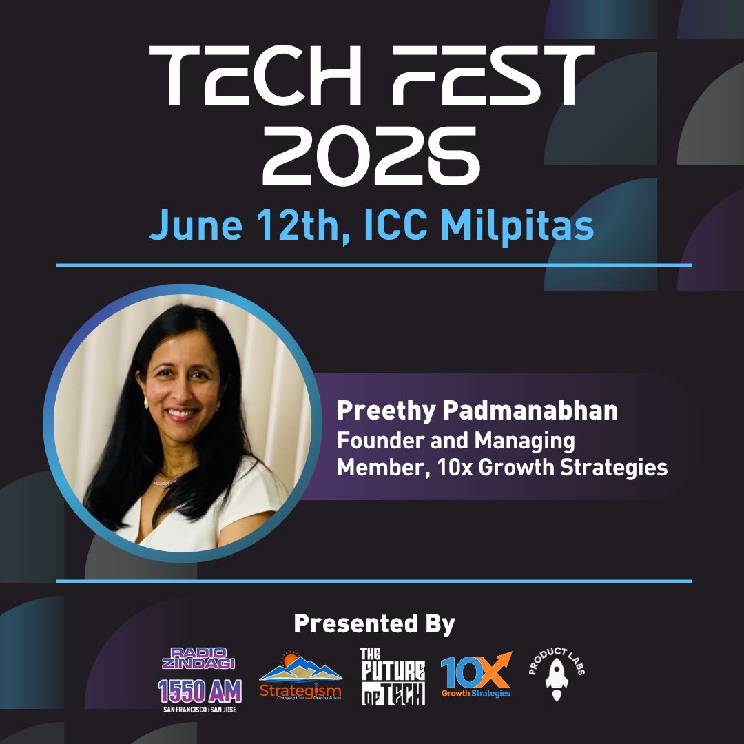 strategisminc's tweet image. Join us for an engaging discussion with Preethy on marketing, leadership, investing, enterprise growth, and empowering the next generation of innovators.

💸 Get 15% OFF using code: STRATEGISM
🎟️ Register here: luma.com/sftechfest26

#SFTechFest #Strategism #SiliconValley
