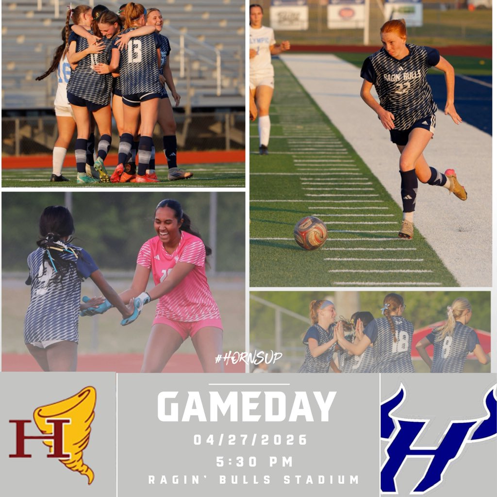 HRHSWsoc's tweet photo. 🚨Game Day🚨

HOME:
Varsity vs Hickory
5:30 PM

@HRHSBoosters @hrhsbulls 
#HornsUp 🤘 https://t.co/Ev9nP0vfCx