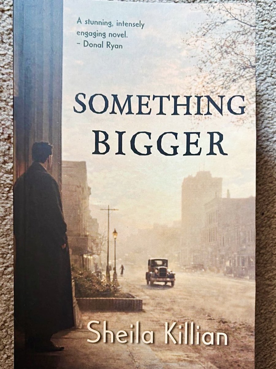 kobweekend's tweet photo. Read Irish Women Challenge 2026
Day 24: A book about luck, good or bad - Something Bigger by Sheila Killian.
#readirishwomenchallenge #irishauthor #femaleauthors #femalewriters #books @sheilakillian https://t.co/oAHvGACJtV