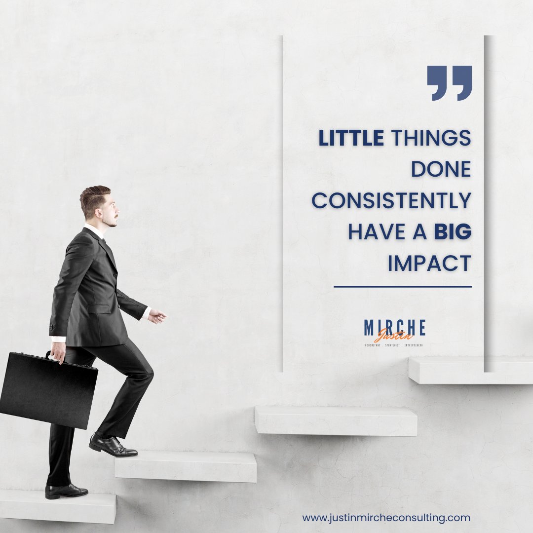 mirche_justin's tweet image. Big results rarely happen overnight.

Small actions done consistently create momentum.
Momentum creates growth.
Stay consistent.

#Consistency #SuccessHabits #GrowthMindset #CreditTips