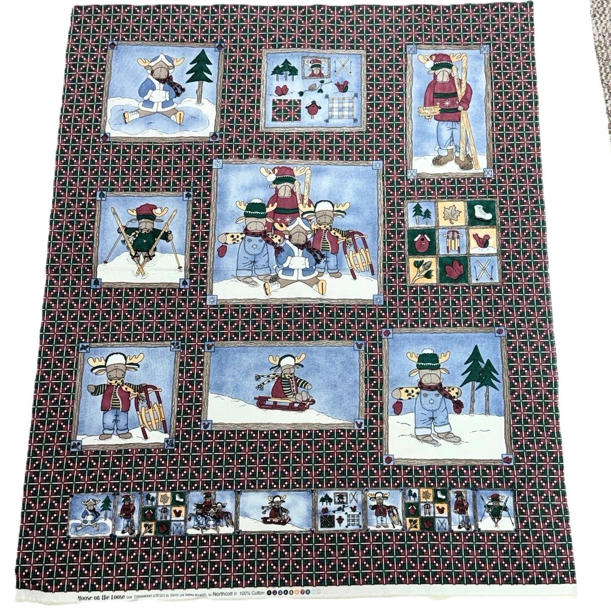RusticTrove's tweet photo. RARE 1990s Northcott Moose on the Loose Fabric Panel 36x44 OOP https://t.co/t09DE7rxmQ #eBay via
@eBay #VintageFabric #WinterFabric #RusticChristmas #CabinDecor #MooseDecor #LodgeStyle #Vintage1990s #FabricFinds #HandmadeGoods #DIYQuilt #SewingCommunity #EtsySeller #EbayFinds https://t.co/F3ydCNvasr