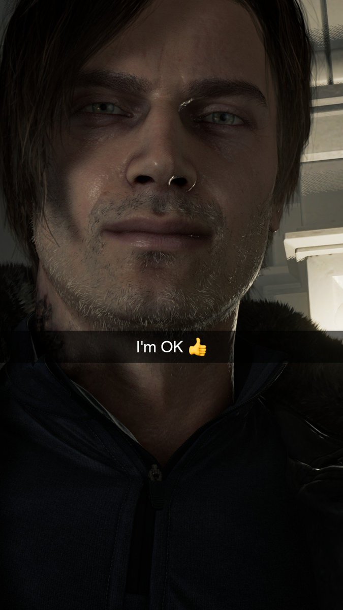 Halsinism's tweet image. Typa shit Leon be sending Ada it's canon I'm Koshi Nakanishi #aeon #forever