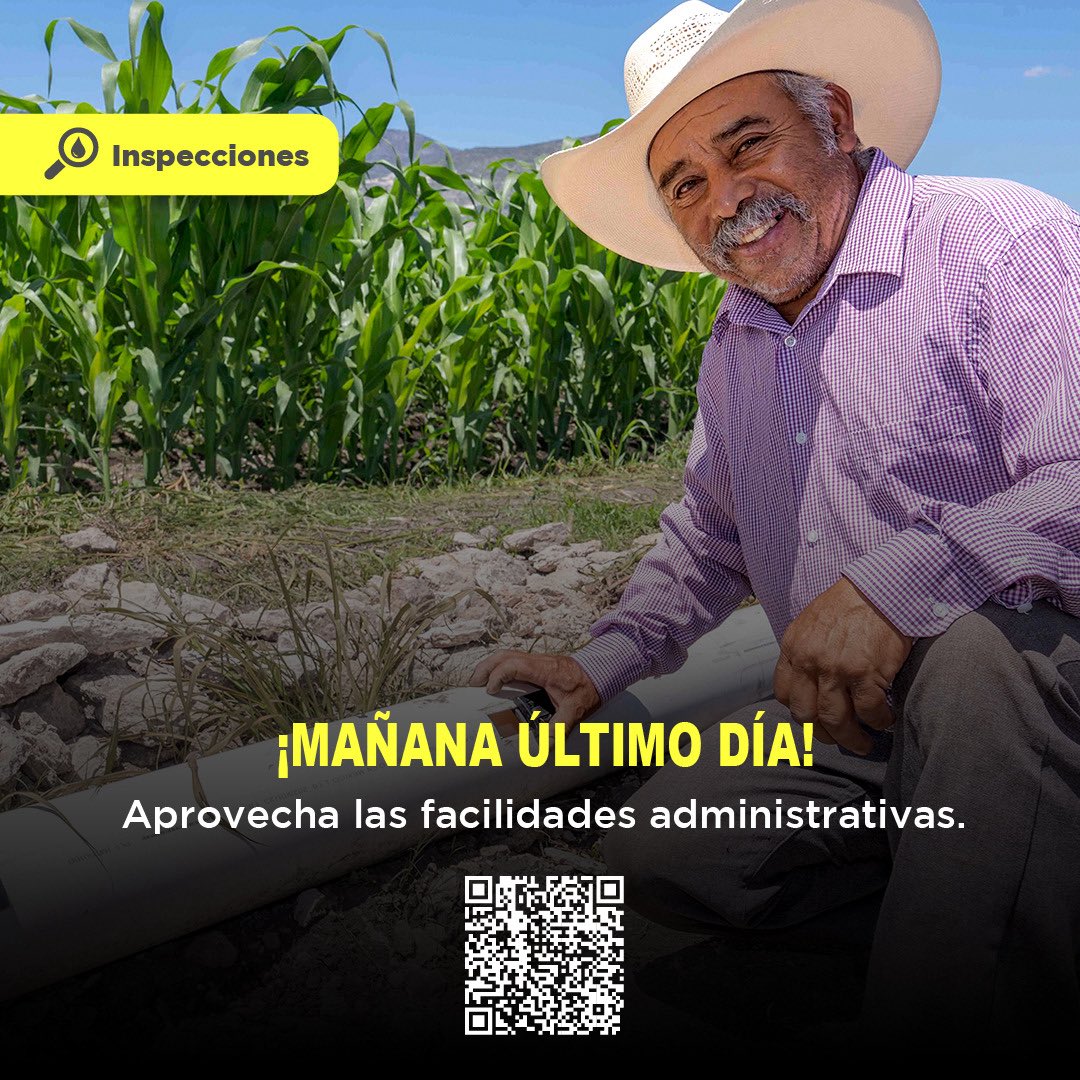 Conagua_OCFSur's tweet photo. Estás a solo un día de aprovechar las facilidades que el Gobierno de México ofrece para regularizar tu título de concesión de agua.

Recuerda que todos nuestros trámites son sencillos y sin costo.

Hay módulos de atención en Tuxtla Gutiérrez y Tapachula. https://t.co/YJPEp7Zf92
