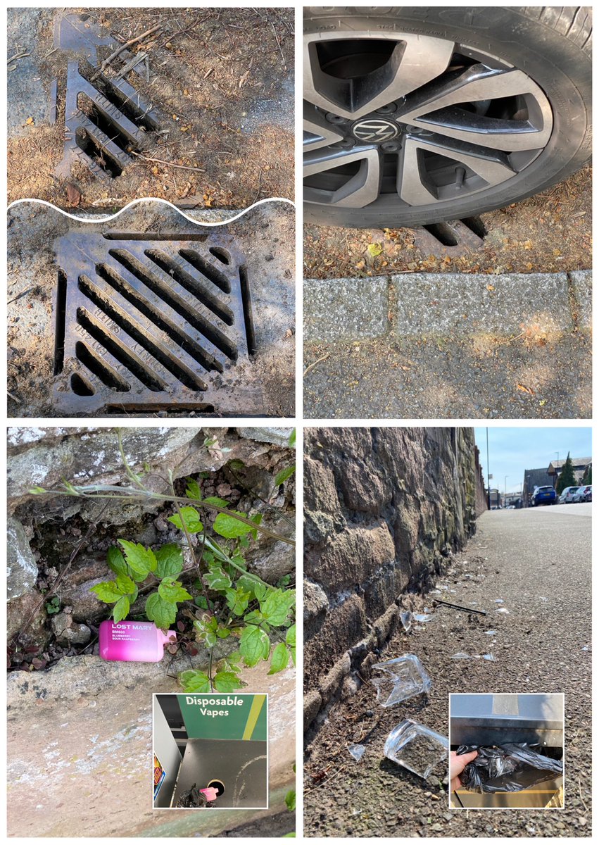 sabrown134's tweet image. ⬆️ anything with the 2nd one as a car was parked on it 🙁 then found a #Vape 🙁 (now ♻️ in @Morrisons) and finally noticed a smashed glass #PainInTheGlass on Cantilupe Road (now bagged and binned) 
#NationalVolunteerMonth 💜
#BePartOfTheSolutionNotThePollution 🚯🚮
⬇️