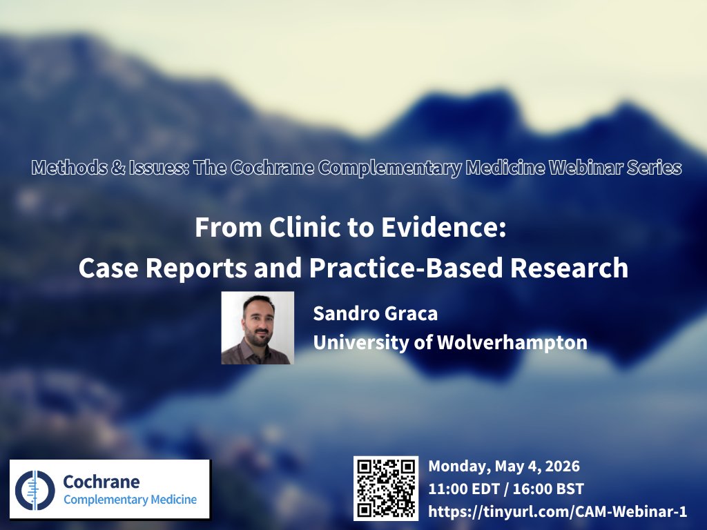 Cochrane CAM tweet media