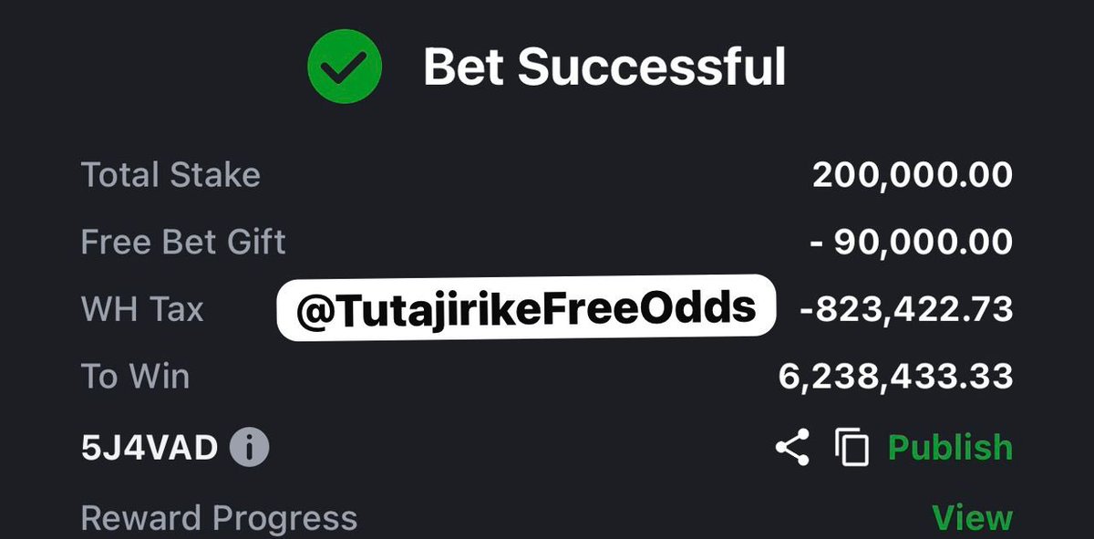 CharlesChelsea_'s tweet photo. JIWE GIZANI (SGR)🙋🏻‍♂️

34+🔥 ODDS

KickOff👉20:00 EAT

Sportybet 👉5J4VAD

Njoo WHATSAPP Kwenye CHANNEL ili usipitwe na chochote 

CHANNEL Link👇

https://t.co/G12k2dw6KI https://t.co/vb6I7mBZbC