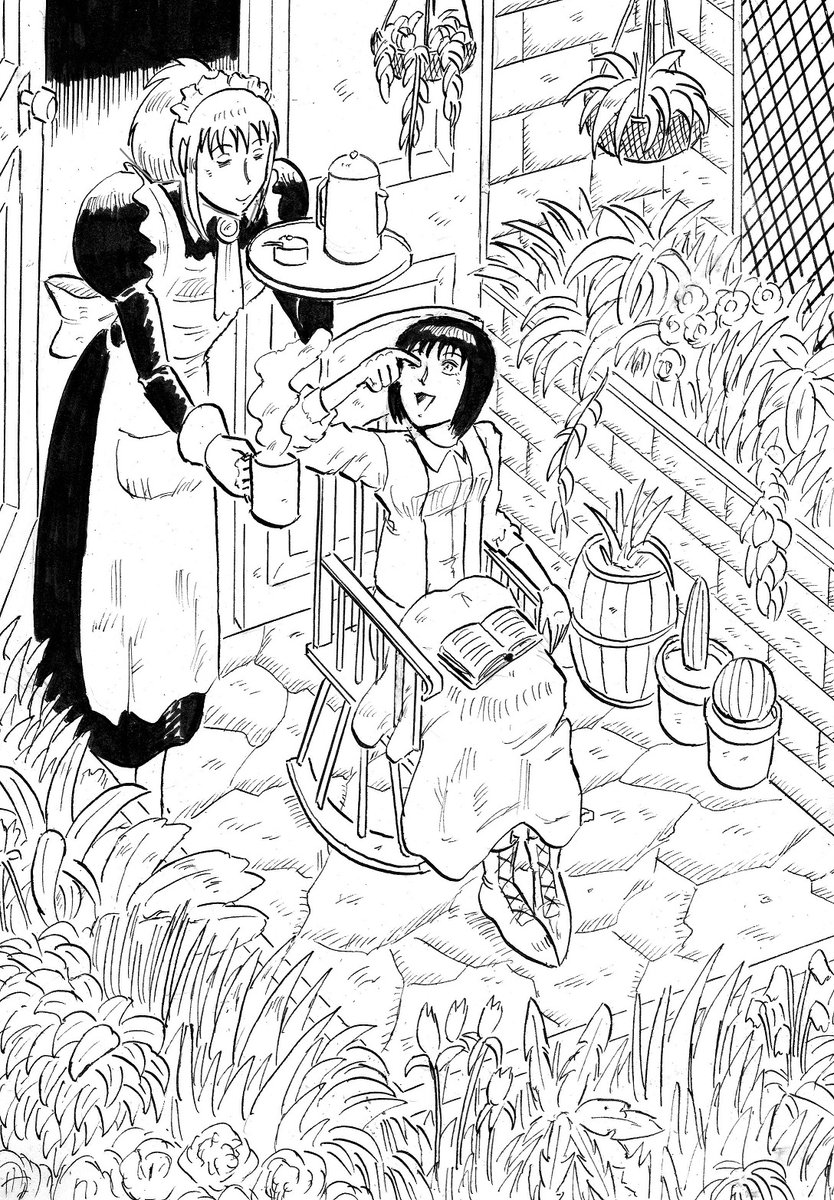 #絶対AIじゃないわいの絵を貼る 