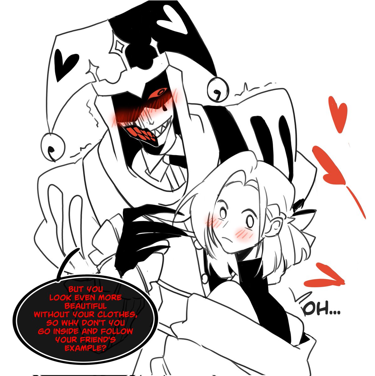 polillaarts's tweet image. I finished the art with the dressed-up girls and added a small bonus to it( ͡° ͜ʖ ͡°)
#kom #kingdomofmarionetts #comics #tfc #pierrot #jestyn #thefreakcircus #mc