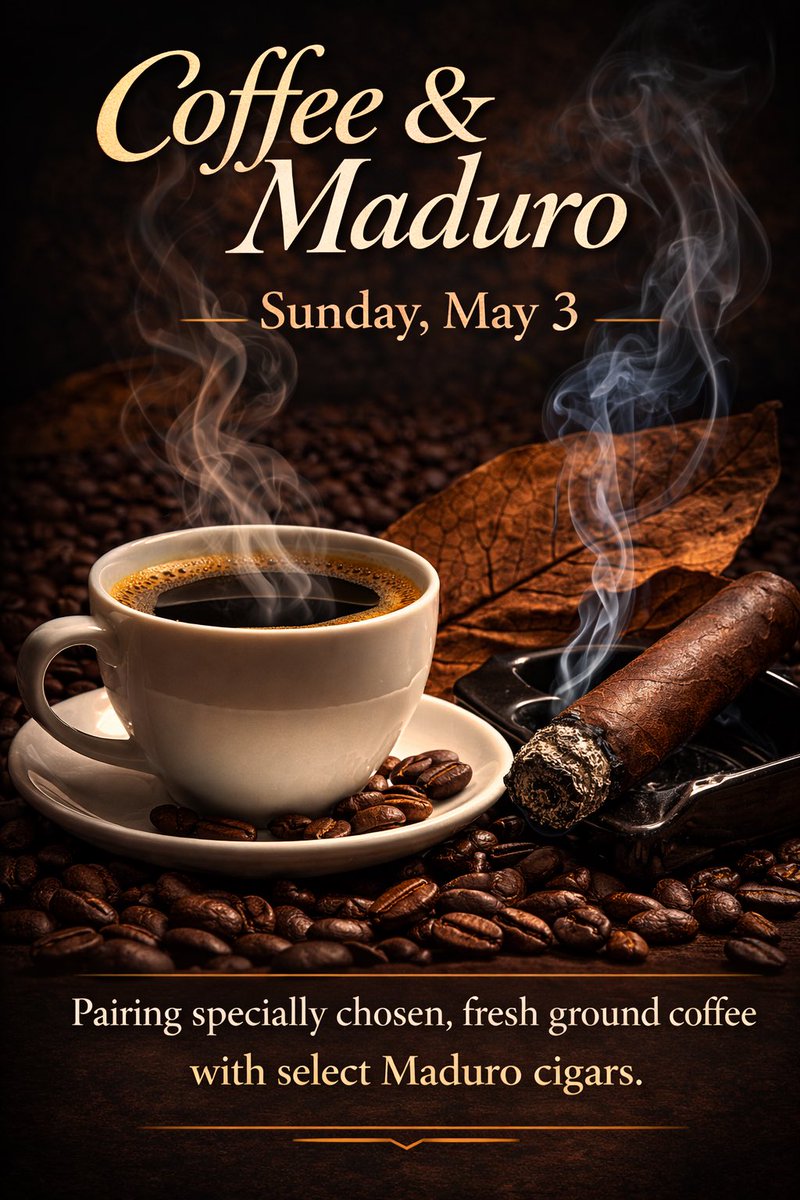 NLCigar's tweet photo. May’s agenda with what’s coming up this weekend. https://t.co/P1a0ir5umu