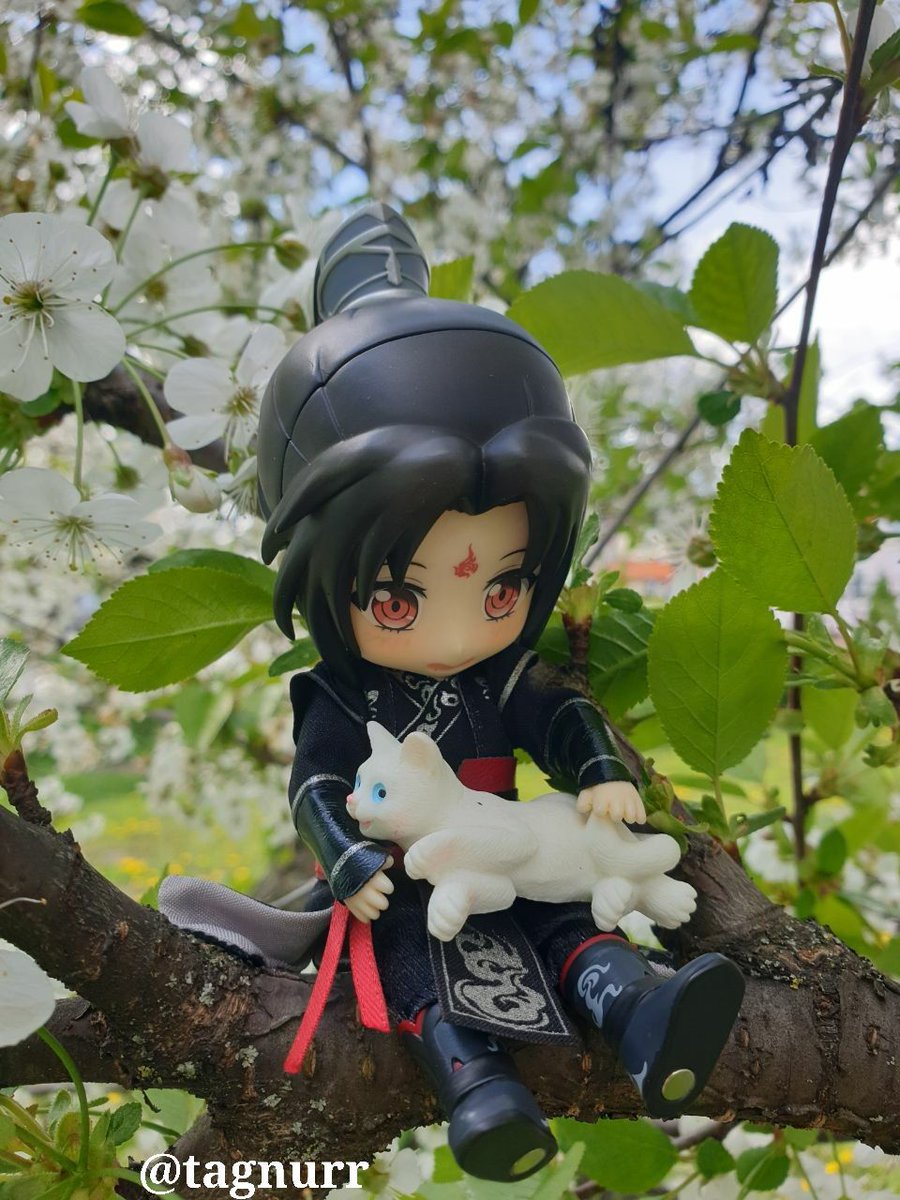 tagnurr's tweet image. It's time to post a few forgotten photos of my nendo Binghe from the last year 🥰

#LuoBinghe #nendroid #svsss