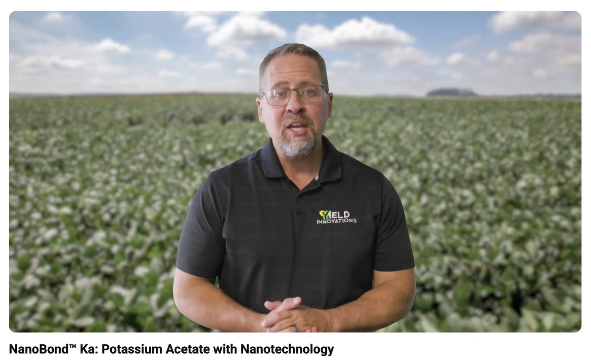 YieldInnovation's tweet photo. Pair the most available potassium source with high solubility, fast foliar absorption, and nanotechnology—and you get ag’s “5 tool player.” NanoBond Ka.

Learn more: https://t.co/gC7O1codXs https://t.co/7OYRcf1bN5