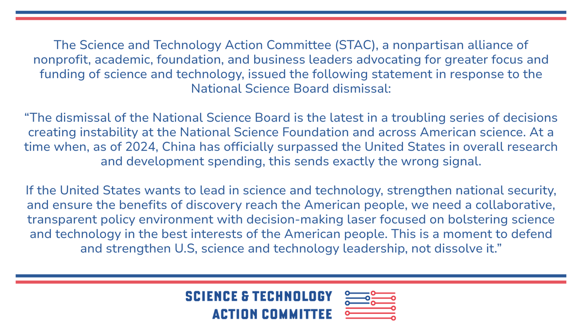 Science & Technology Action Committee tweet media