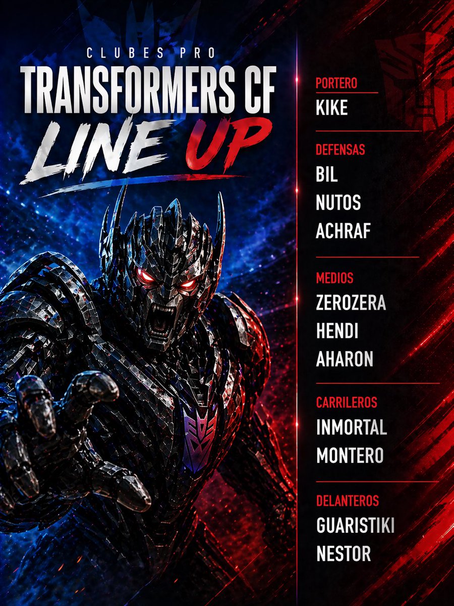 TRANSFORMERS CF tweet media