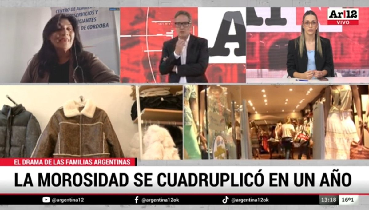 almaceneroscba's tweet photo. Ahora en @argentina12ok - @mendeztomascba entrevista a nuestra Gerente Vanesa Ruiz.
Dialogan sobre indicadores sociales y comerciales de nuestro Instituto de Estadísticas y Tendencias Sociales y Económicas - #IETSE -
#EndeudamientoFamiliar
#VentasEnComercios
#Economía https://t.co/G7f23GmaI7