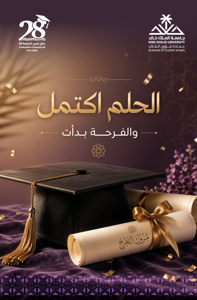 safkku's tweet photo. خريجات #جامعة_الملك_خالد
الحلم اكتمل.. والفرحة بدأت.

#عمادة_شؤون_الطلاب
#تخرج_دفعة28_kku https://t.co/FJdbo00lpv