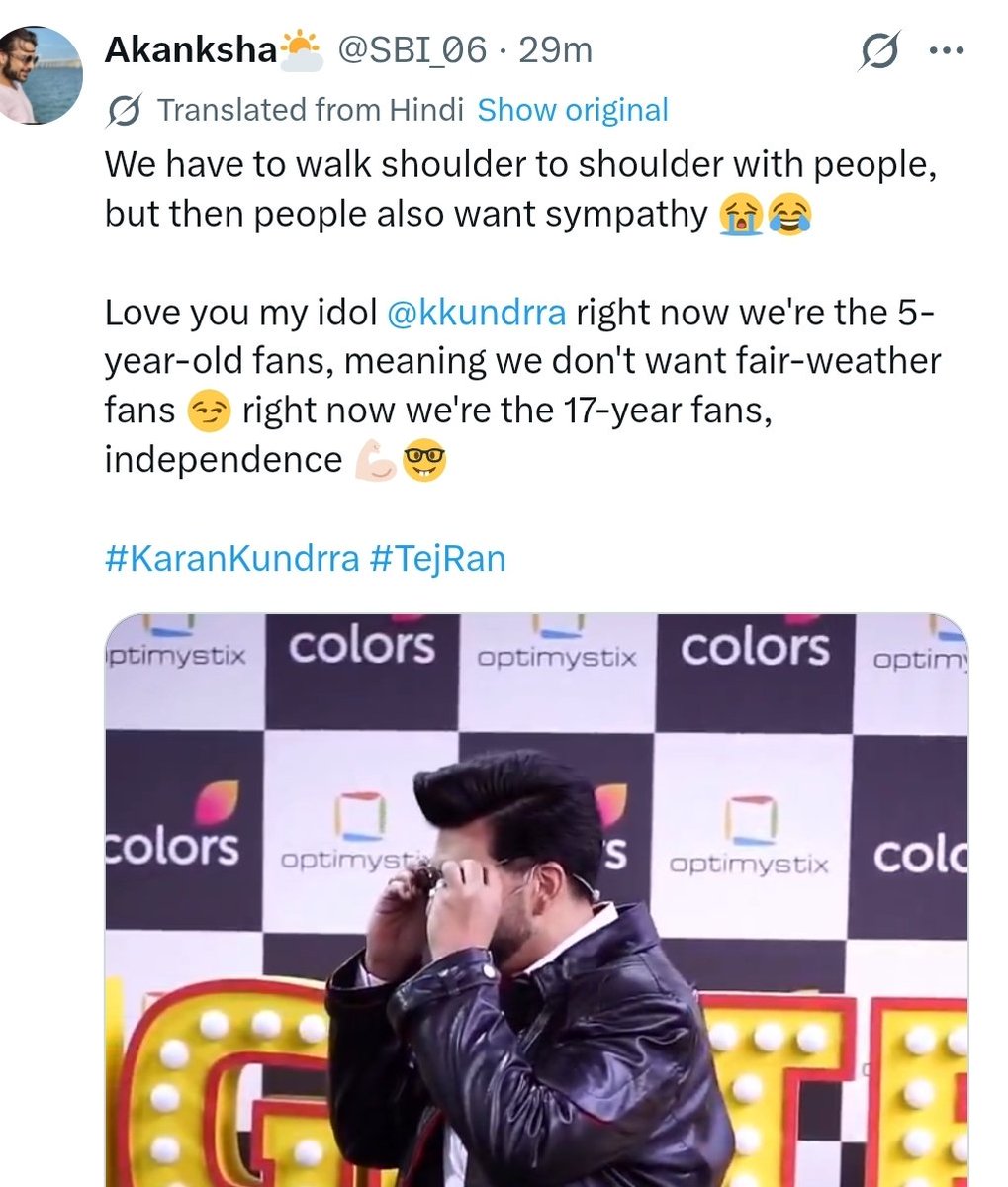 #TejRan #TejasswiPrakash
From when does equality means taking credit of a Girls 14 year of hardwork?🤣There's a reason why Salman khan &amp; we say him IMPOTENT. Sympathy ki baatein wo log na hi kare jo BB haar k road pr ro rhe the, NegativeTweets like kr rhe the apni GF k against🤣