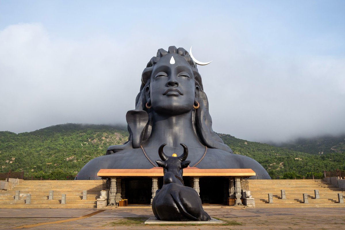 Riccard13371991's tweet image. #IshaYogaCenter is an incredible place, immersed in pristine nature and with an incredible energy.
#ConsciousPlanet