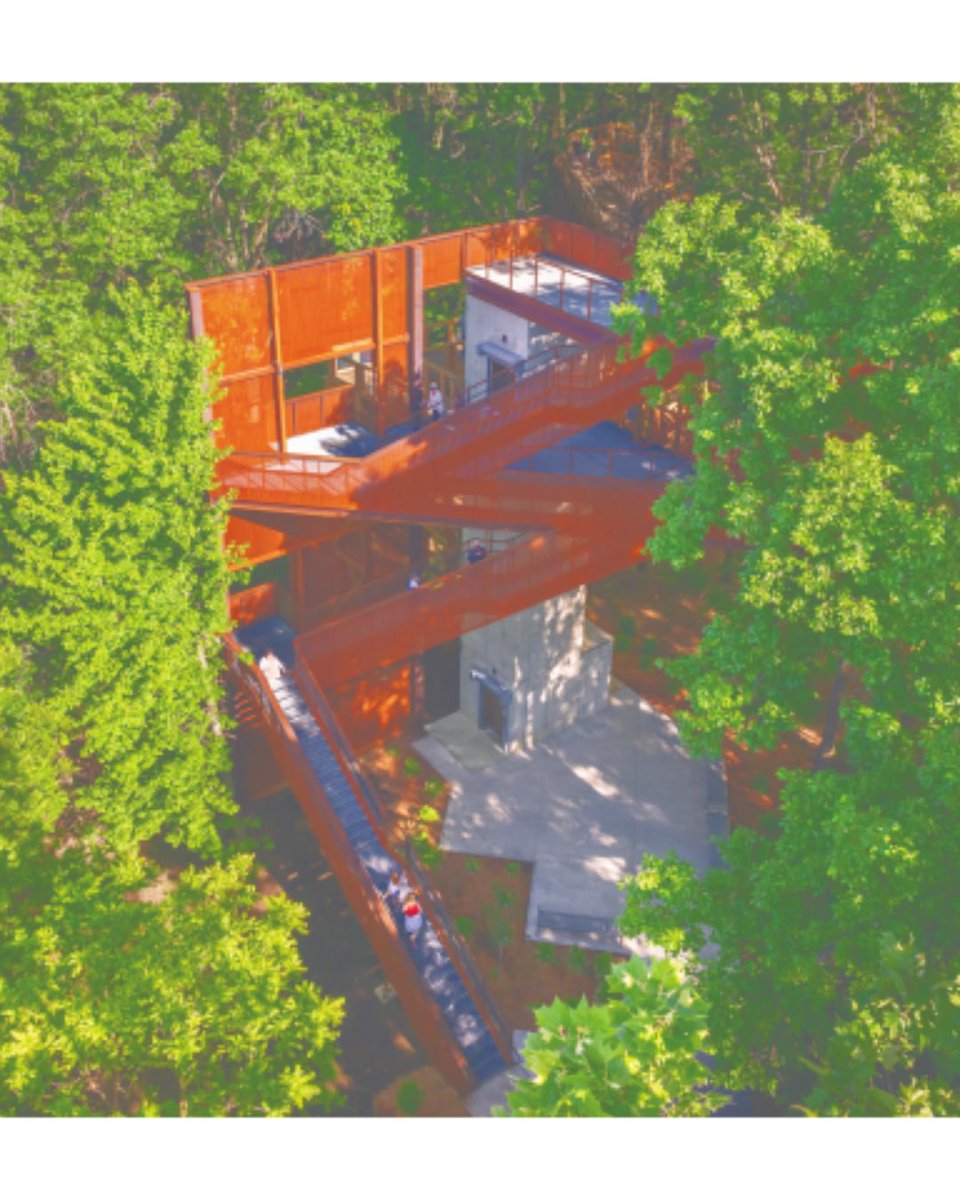 AIAOhio's tweet photo. Celebrating excellence in design 🏆✨

Blacklick Woods Canopy Walk Tower - 
Recipient of the Honor Award for Small Projects (Less than 5,000 SF &amp; under $1.5 million) from AIA Ohio

Designed by Paros Architecture + Design LLC for Columbus and Franklin County Metro Parks. https://t.co/TVEuWhBzGD