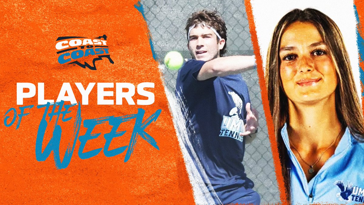 C2CAthConf's tweet image. #C2CTEN: UMW’s Willenborg, Rotaru Claim C2C Tennis Player of the Week Honors

🎾 c2csports.com/x/9900t

#Dare2Prepare // #d3tennis // @UMWathletics