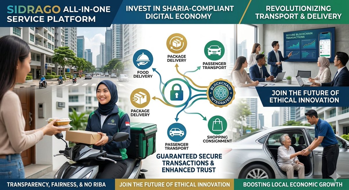 ak51783's tweet photo. The Transportation &amp; Logistics Revolution "SIDRAGO" comes with advanced Blockchain integration to ensure maximum transparency and security. Enjoy the convenience of transportation, package delivery, and shopping services all in one place.
https://t.co/1weyOlxvOV https://t.co/ldtjrTR13g