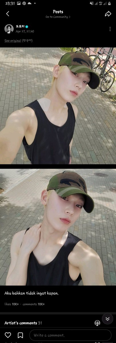 zebinalecchh's tweet photo. Orang yg sama tp vibes nya beda bgt. https://t.co/bqmswuTklW