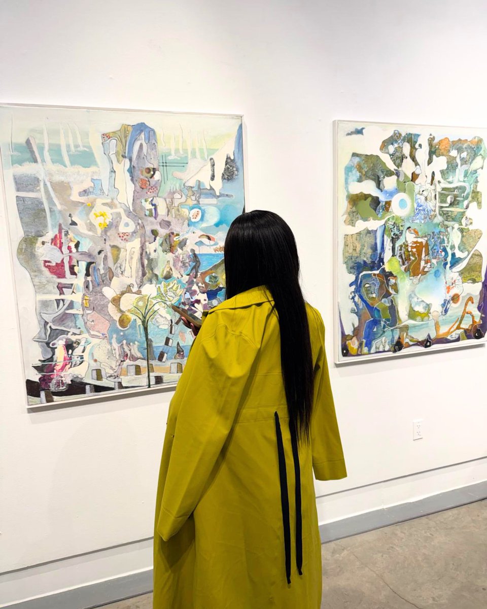 BerniGallery's tweet photo. ✨Mania Unleashed invited viewers into the extraordinary visual universe of Franco Manià, where memory, instinct, movement, and imagination collided across every canvas. https://t.co/04mtil1nTH