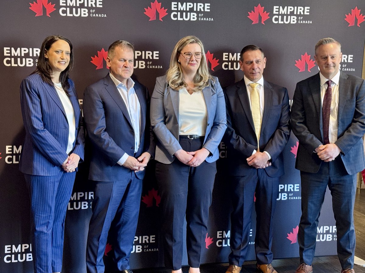 collegeboreal's tweet image. So proud to be at the @Empire_Club luncheon on mining and critical minerals today, en compagnie de partenaires actuels et futurs qui font honneur a la région du Grand Sudbury. @TechnicaMining @MineConnect_ @FCRaccountants #mining #sudburyON #mines #criticalminerals