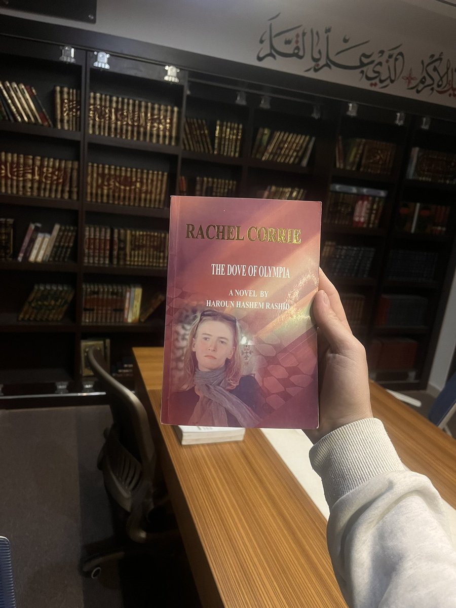 OmarHamadD's tweet photo. Harun Hashim Rashid's book about Rachel Corrie is available at the Phoenix Library. 

May Allah bless her. https://t.co/mjSJ6ykMIc