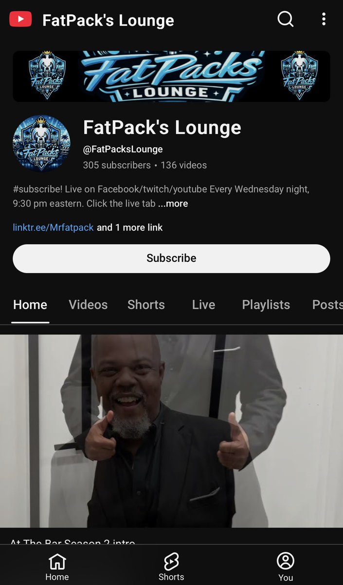 fatpackslounge's tweet image. #Support the #Hustle @MrFatPack 

youtube.com/@fatpacksloung…