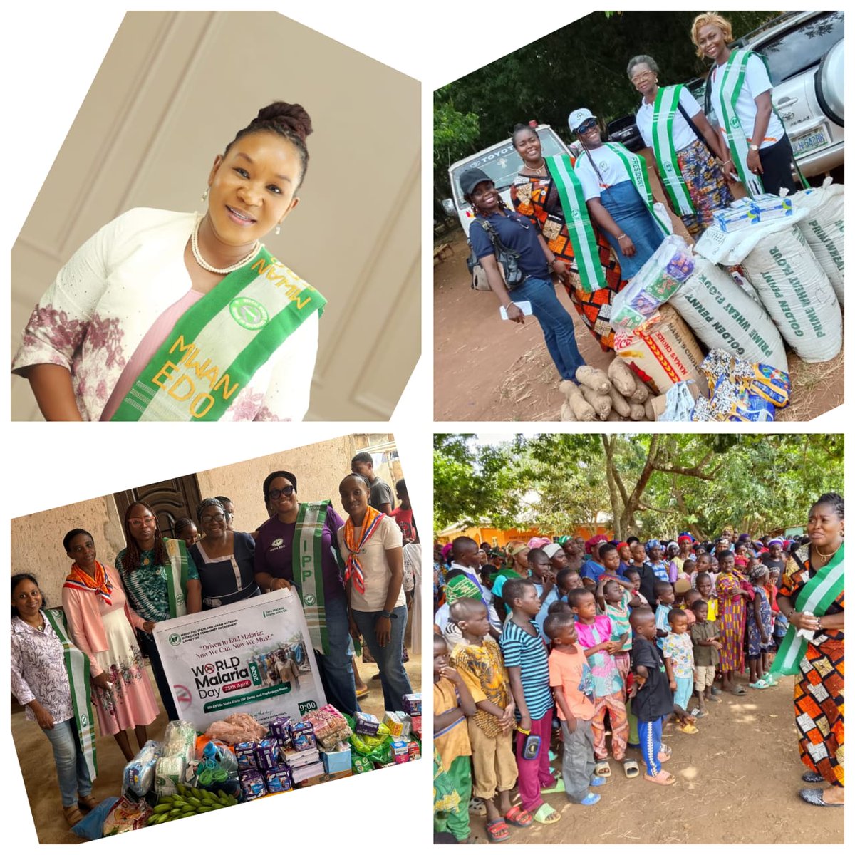 mwan_edo's tweet photo. MWAN Edo marked World Malaria Day 2026 with an outreach to an IDP camp and orphanage, providing malaria education and donating food, medical supplies, and essentials. A total of 515 children and 6 adults benefited. Thanks to all members/donors/supporters for their contributions. https://t.co/krr1GkEoOC