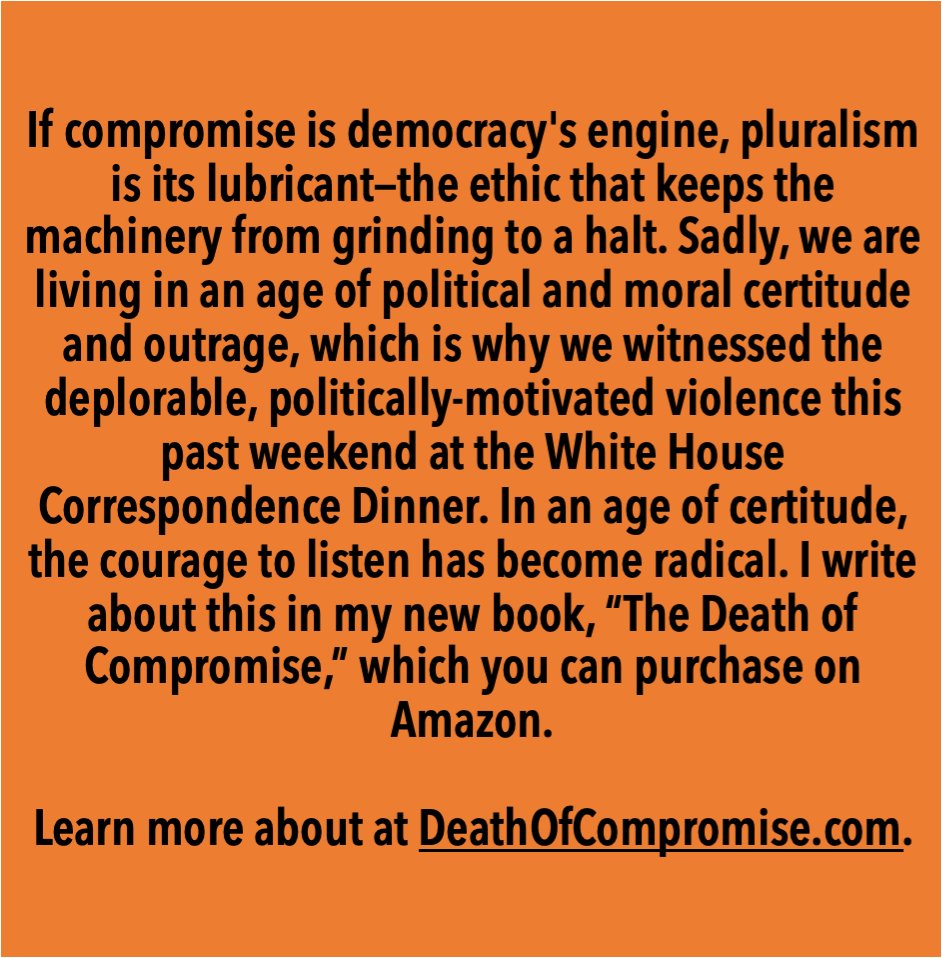 AaronPerlut's tweet image. #politics #democrat #republican #deathofcompromise