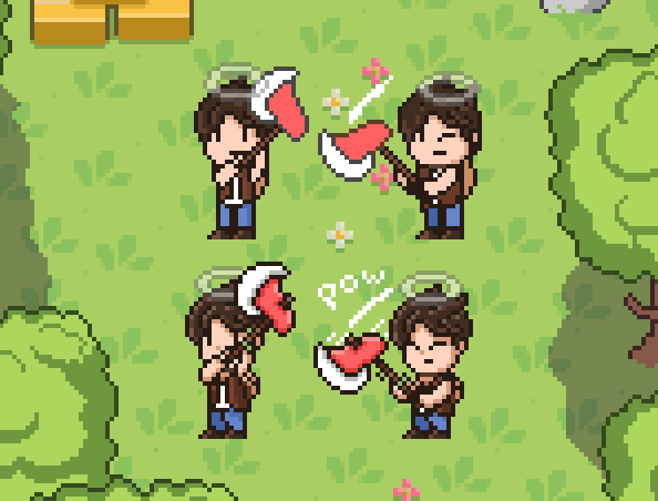 DreamingCat_Dev's tweet photo. It looks like I've made some progress with the Pixel art!  #pixelart #wholesome #indiegame #indiedev https://t.co/wxaQsVv1I7