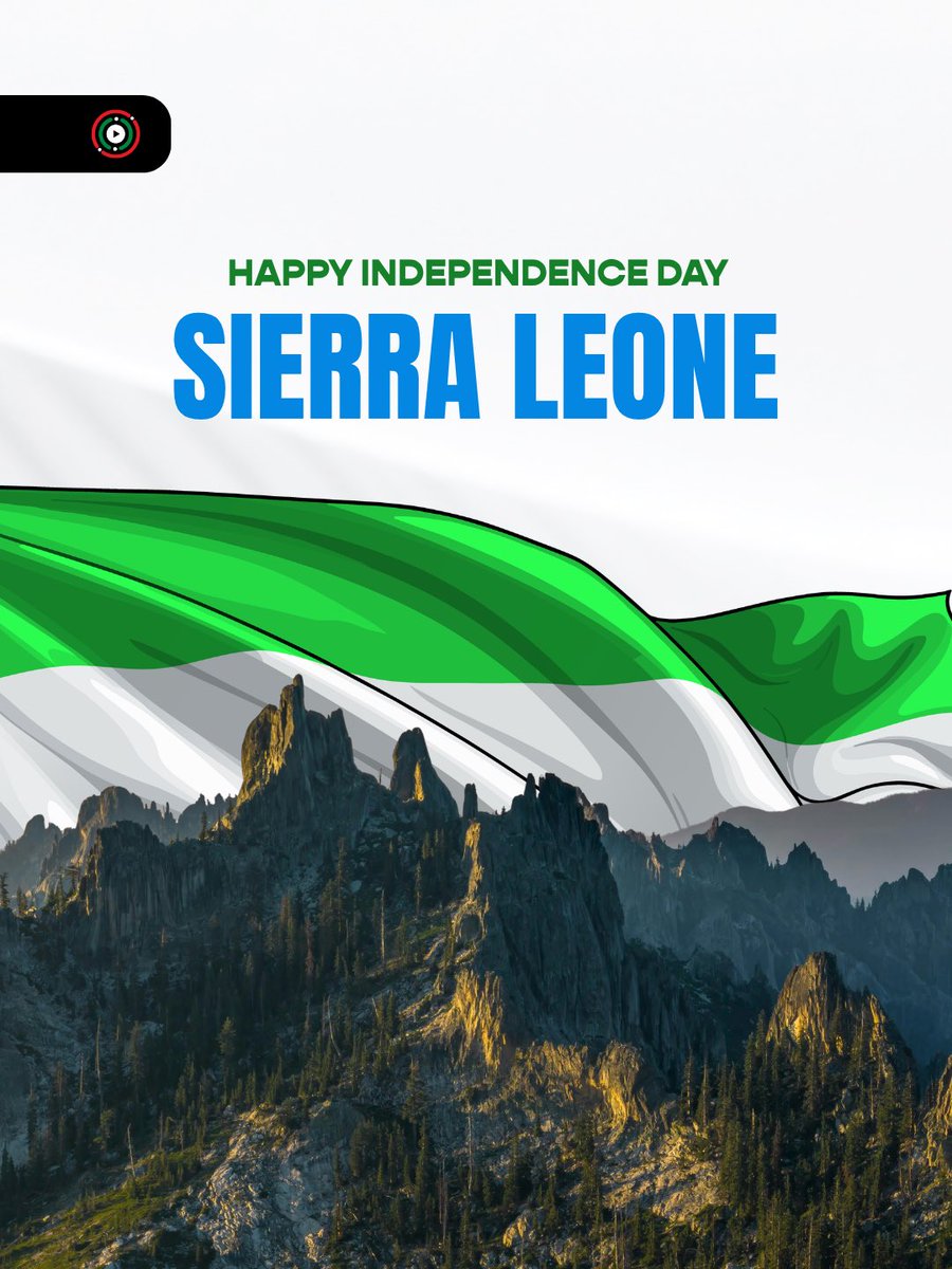 CTDAMEDIA's tweet image. The Lion Mountains are roaring with pride today! 🇸🇱

 #Salone #SierraLeone #IndependenceDay