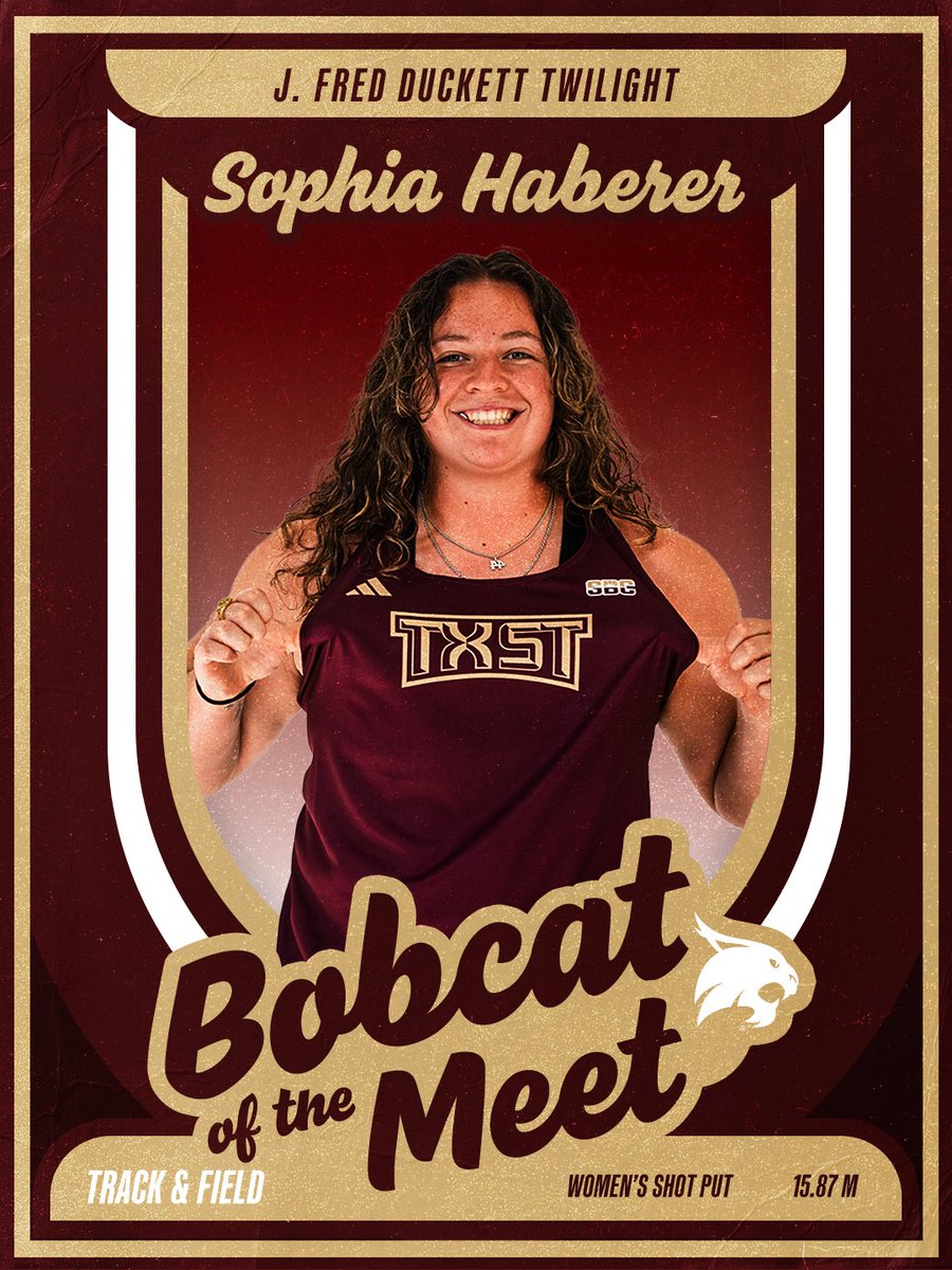 Texas State XC/Track and Field tweet media