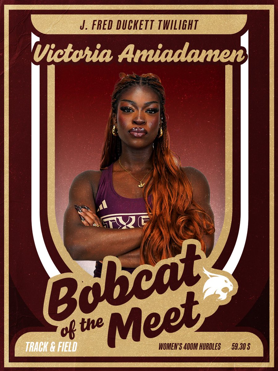 Texas State XC/Track and Field tweet media
