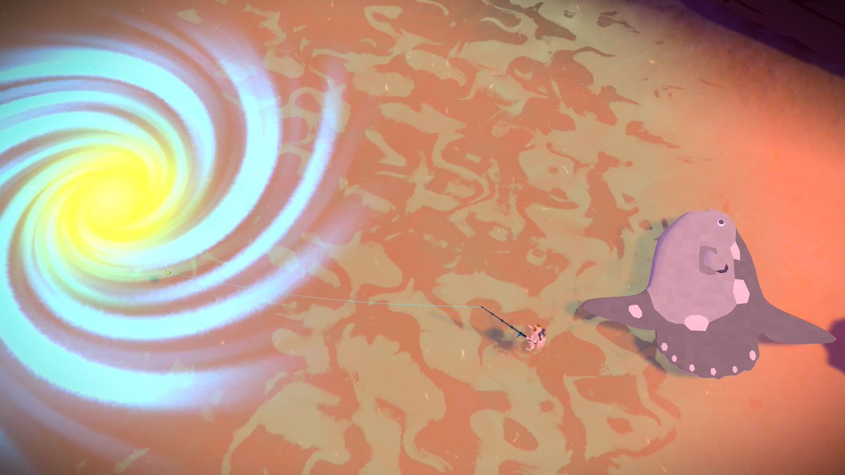 yarrepann's tweet image. きょうの ＃FISH 三つに重なったPOOLで釣る、24時前は皆が集まるインスタンスへ、珍しいカニが釣れた、いろいろ駄弁るのが面白い、中国語でアイスとか、あ茶会リアルの思い出話で盛り上がる🐟