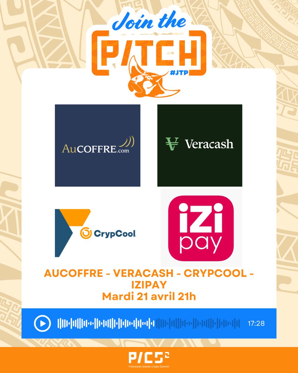 Polynesian Islands Crypto Summit 22-23-24 mai 2026 tweet media