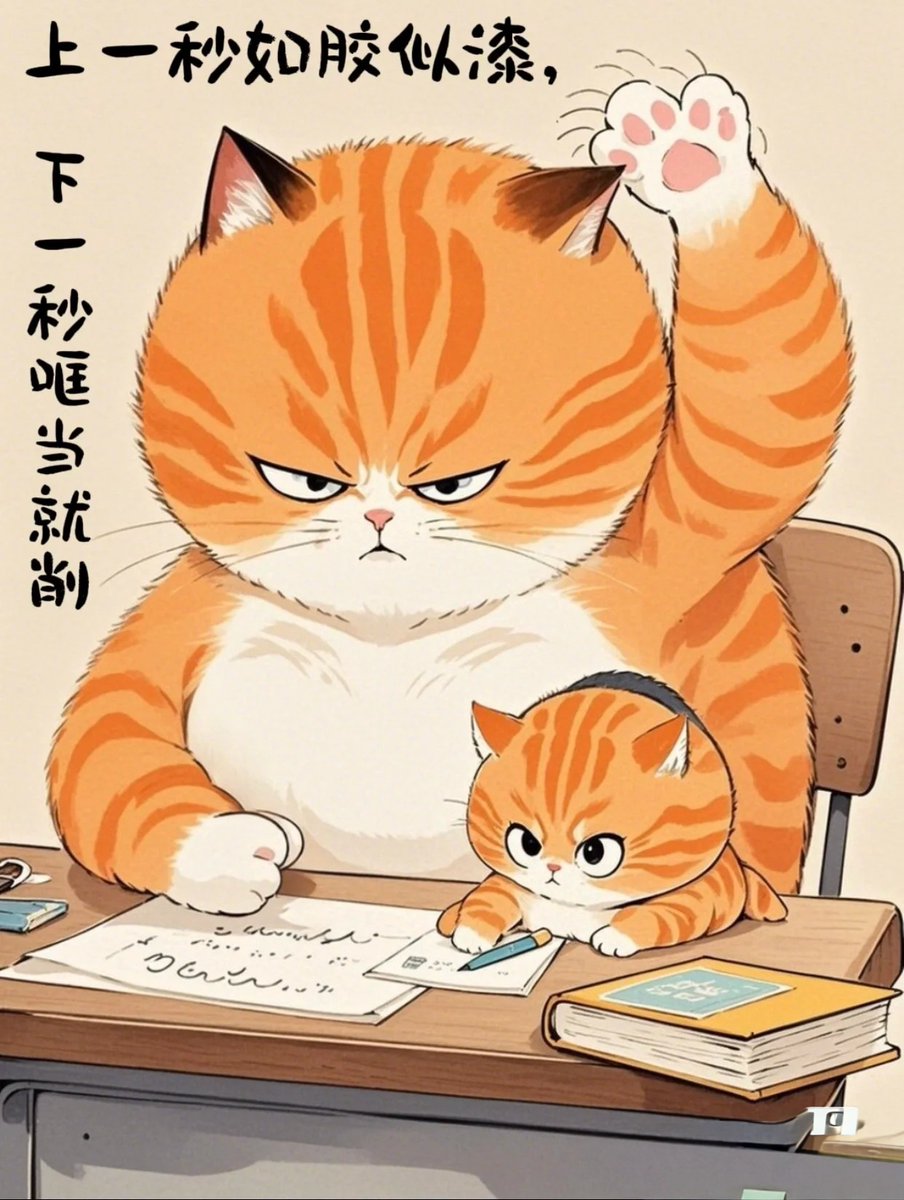 HarishY63111085's tweet image. When your "final presentation slide" is just a meme of a cat holding a "we survived" sign—your group’s silent reaction Priceless.  #WorkplaceChaos #TeamVibes