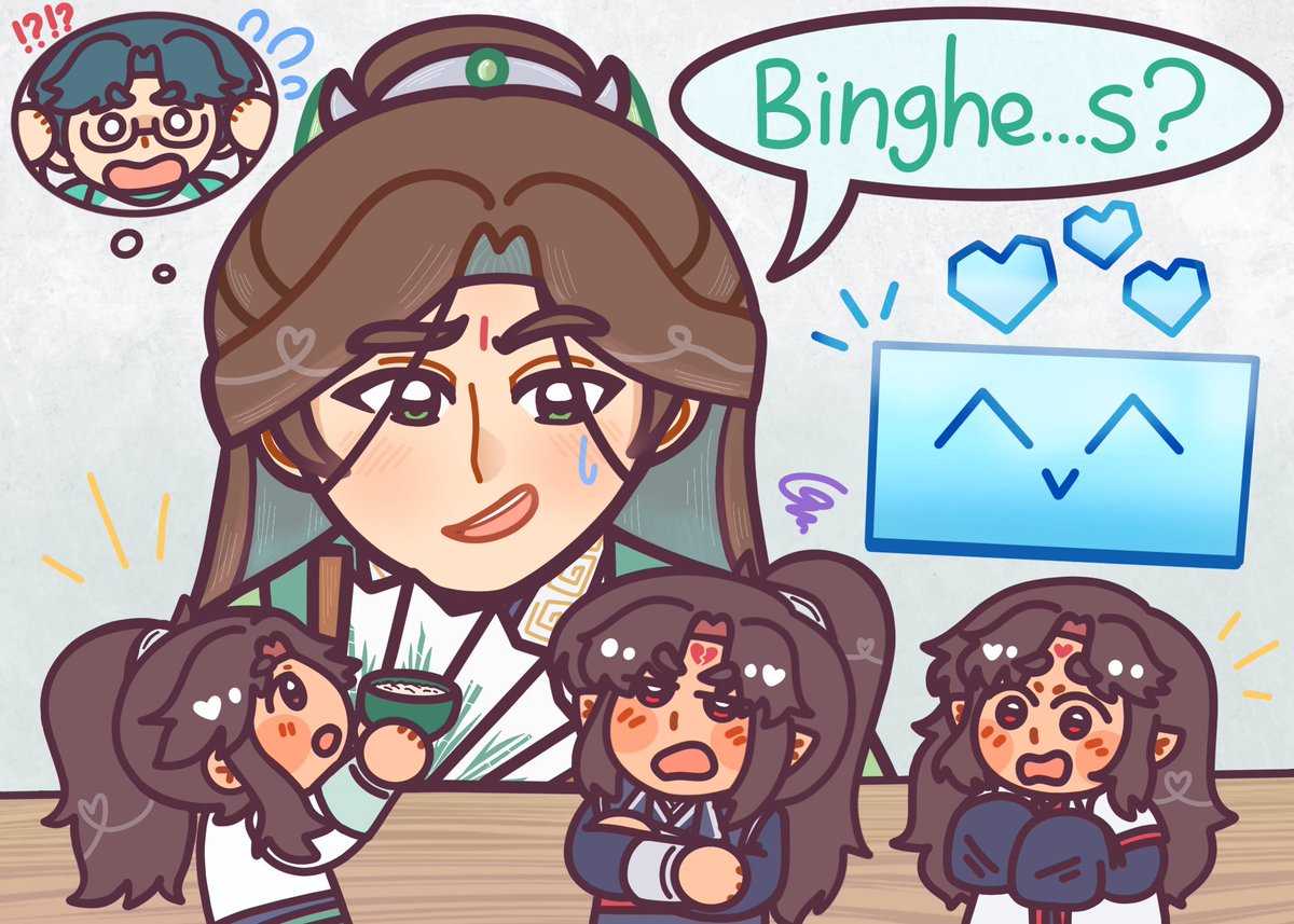 jubiboon's tweet image. Lots of Binghes 
#svsss #svsssfanart